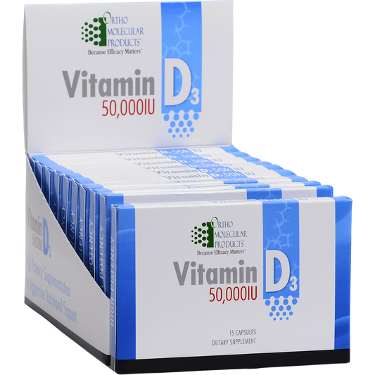 Vitamin D3 50,000 IU (10pack-15 capsule pack) - Vitalized 