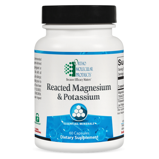 Reacted Magnesium & Potassium (60 capsules) - Vitalized 