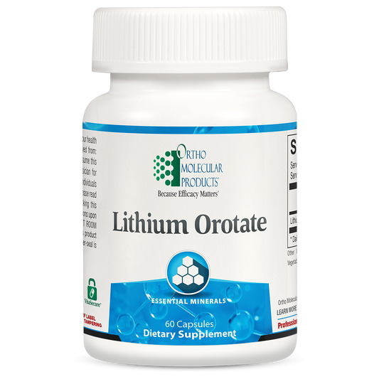 Lithium Orotate (60 Capsules) - Vitalized 