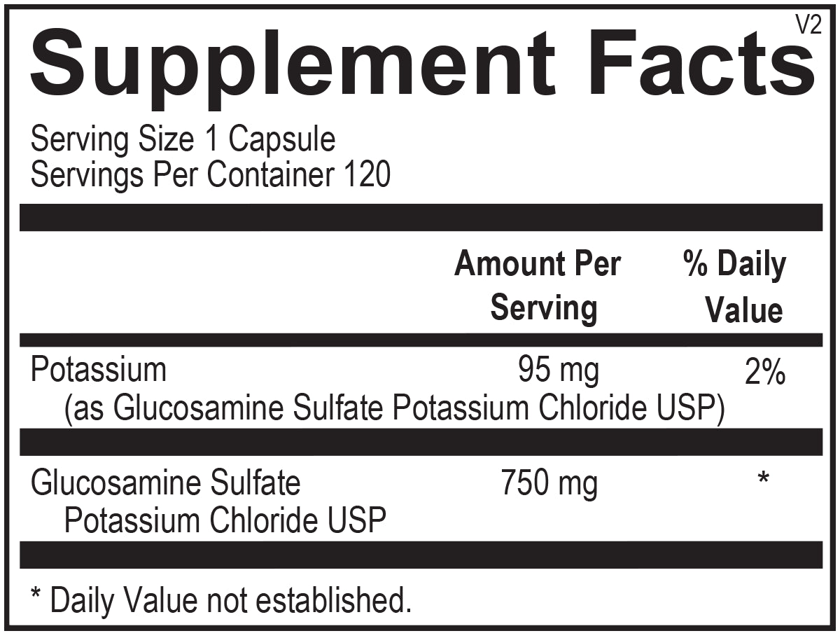 Glucosamine Sulfate (120 capsules)