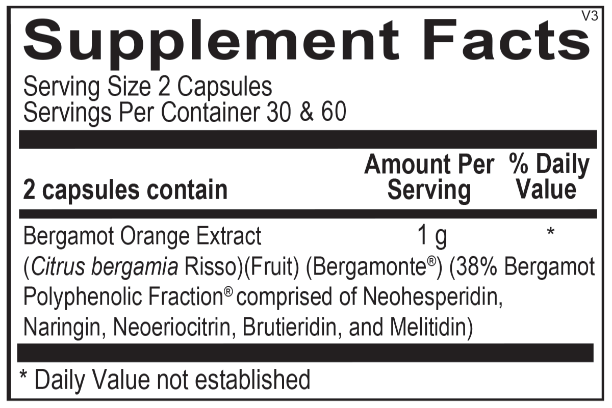 Bergamot BPF (60 capsules)