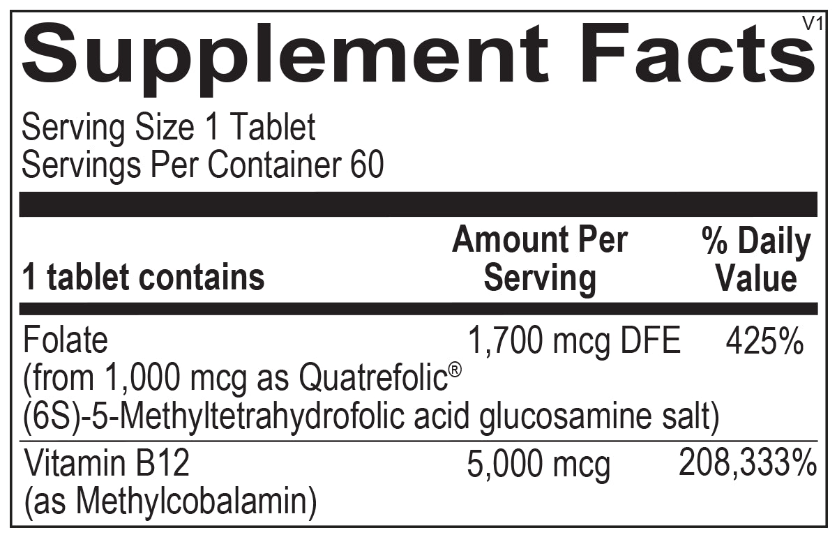 Methyl B12 (60 capsules) - Vitalized 