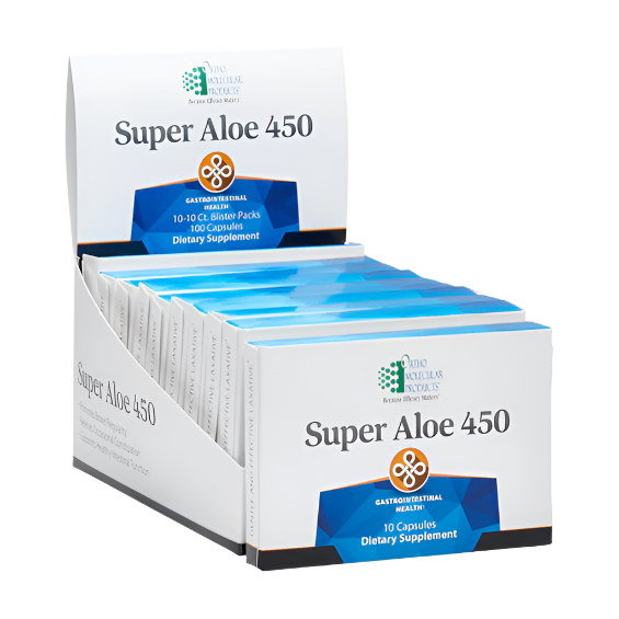 Super Aloe 450 Blister Packs (10 - 10 count blisters) - Vitalized 