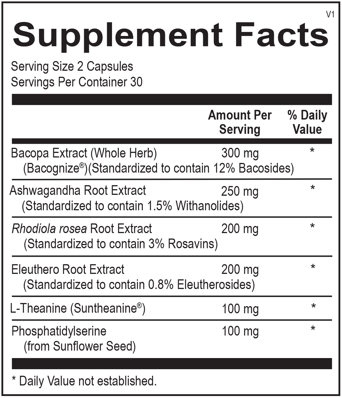 NuAdapt (60 capsules) - Vitalized 