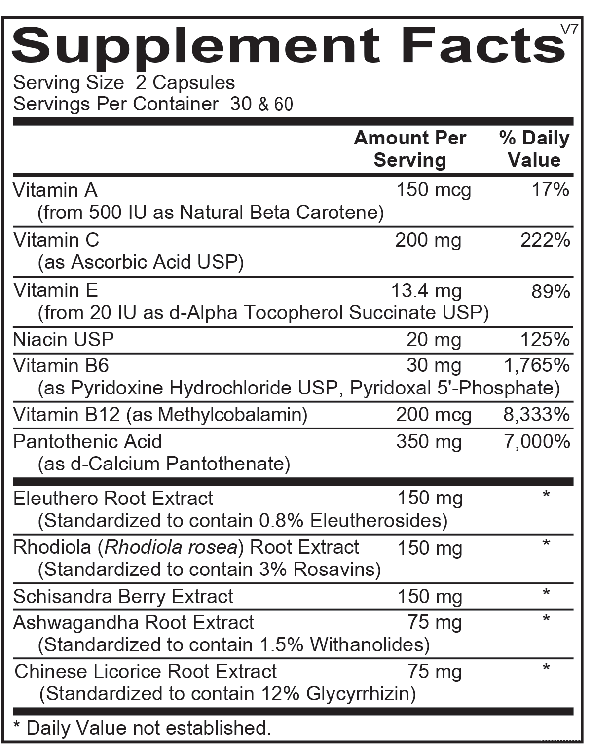 Adapten-All (60 capsules) - Vitalized 