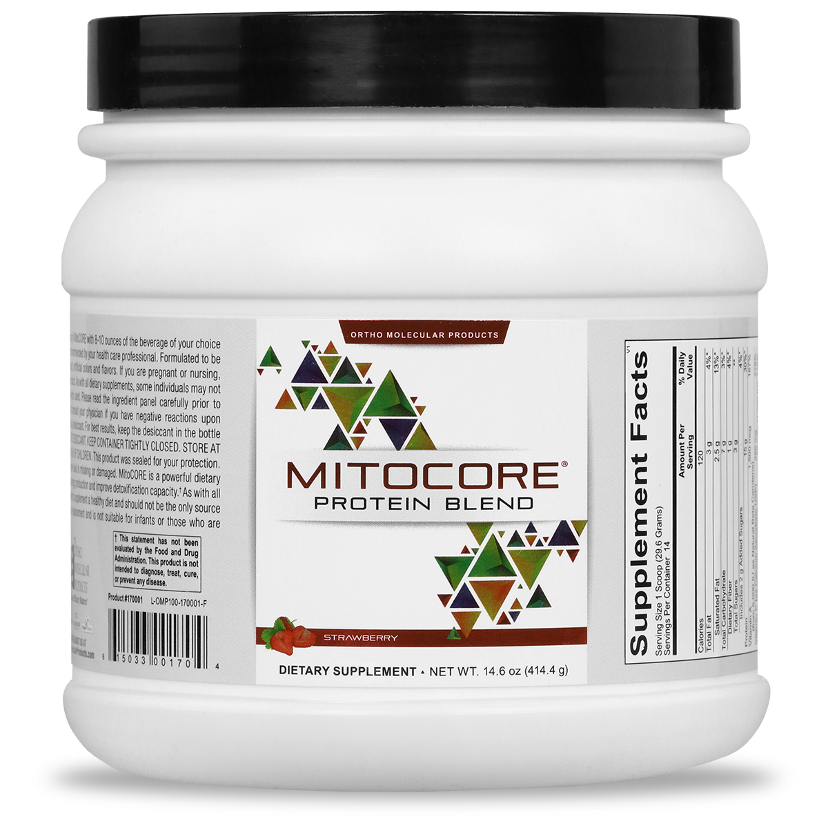 MitoCORE® Protein Blend Strawberry (14 servings) - Vitalized 